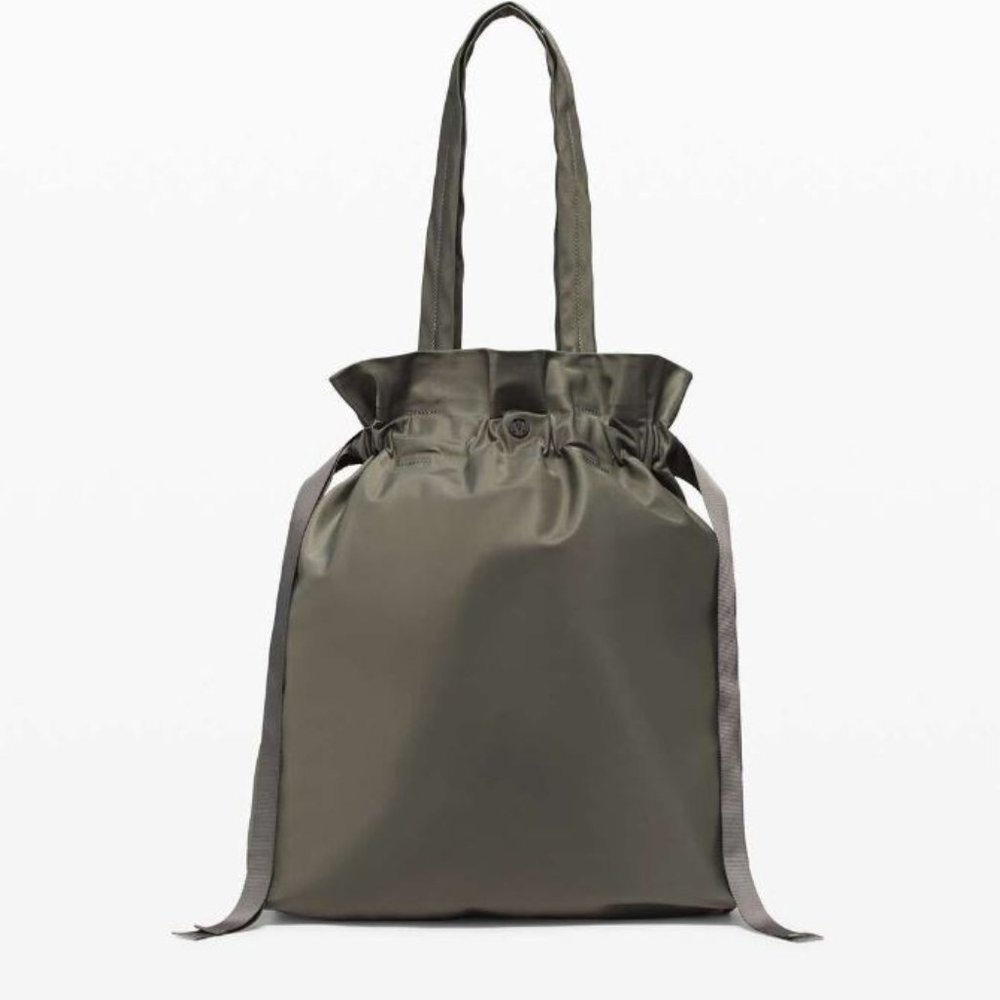 Lululemon “Easy As Sunday” Tote Sage Olive Color